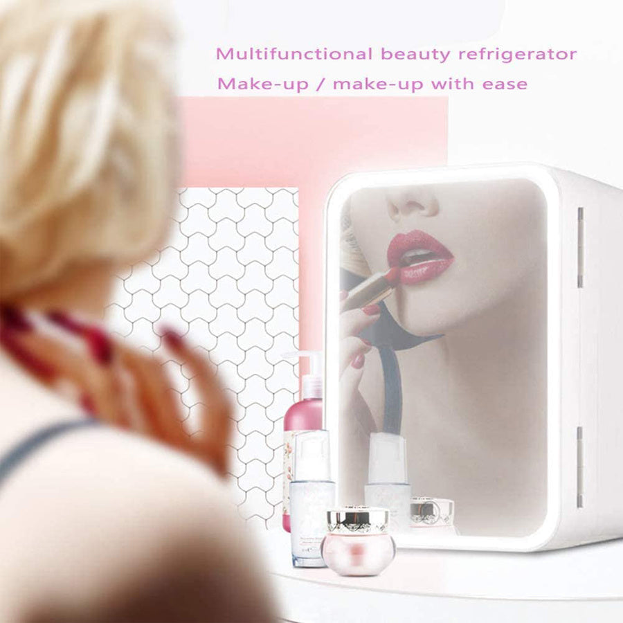 Mini Portable Makeup & Skincare Fridge – 2-in-1 Cooling & Heating for Home, Car & Office