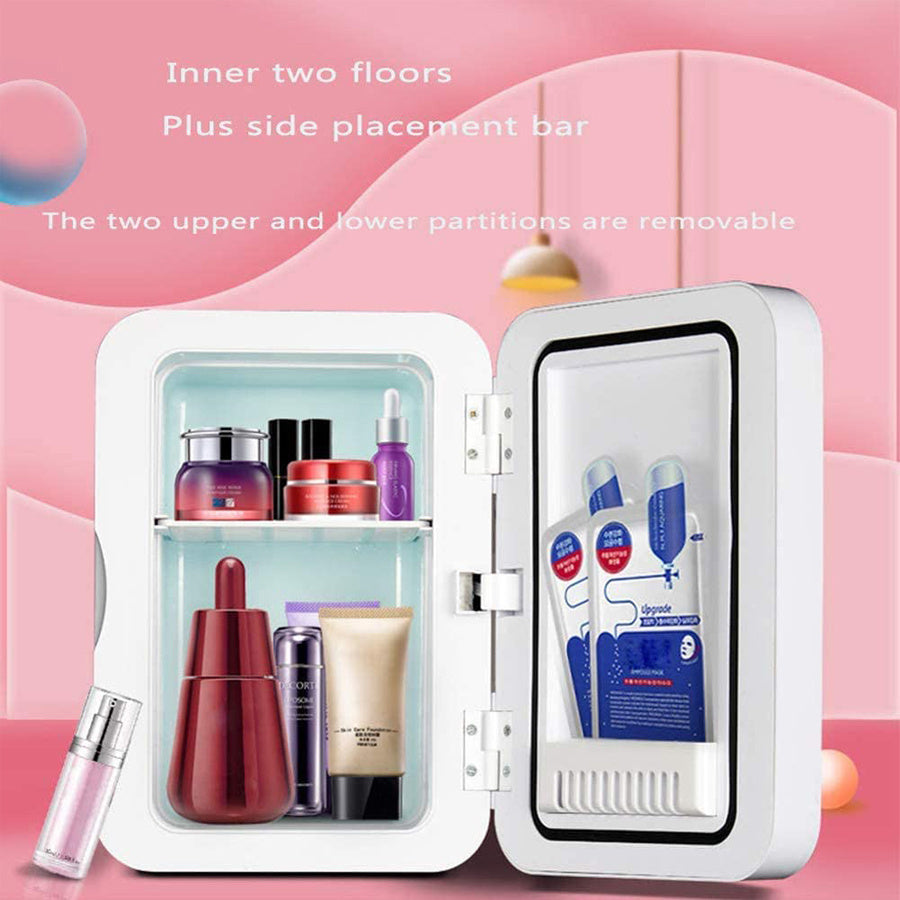 Mini Portable Makeup & Skincare Fridge – 2-in-1 Cooling & Heating for Home, Car & Office