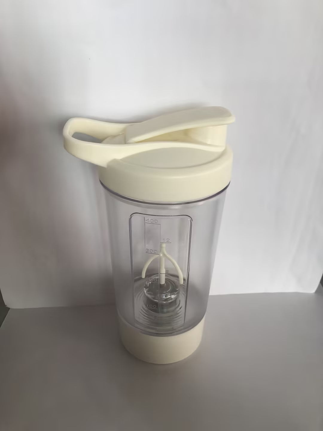400ml Electric Protein Shaker Bottle – Automatic Mixing Cup with 1200mAh Rechargeable Battery