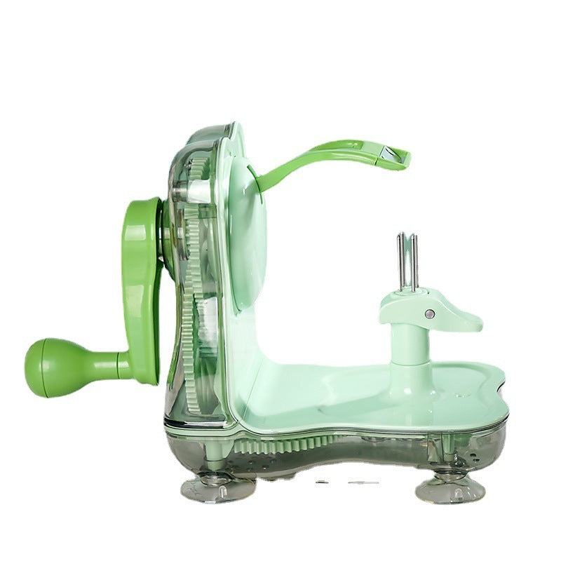 2-in-1 Manual Fruit & Vegetable Peeler β Multifunctional Cutter & Processor