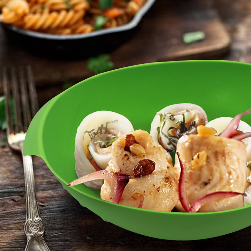 Collapsible Silicone Vegetable Steamer – Non-Stick, Dishwasher Safe