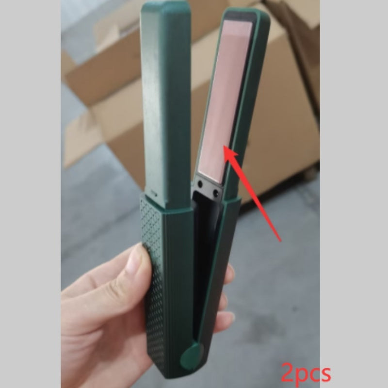 Cordless Hair Straightener & Curler – Portable 2-in-1 Ceramic Styler