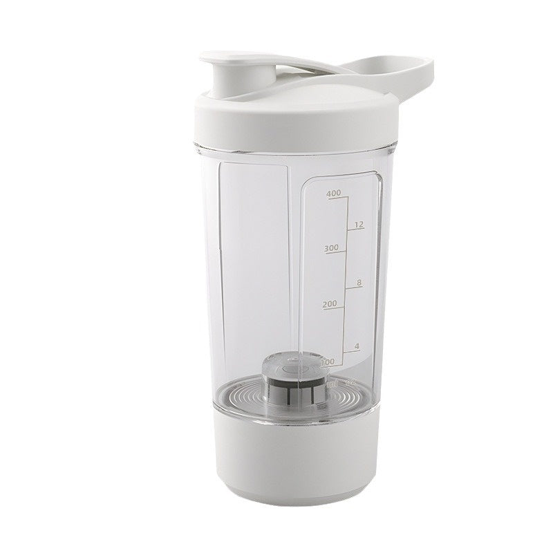 400ml Electric Protein Shaker Bottle – Automatic Mixing Cup with 1200mAh Rechargeable Battery