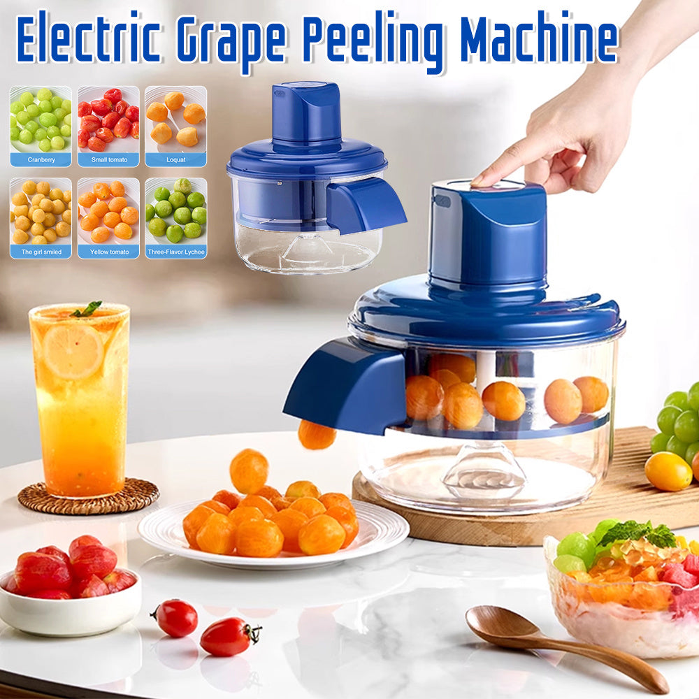 Automatic Fruit Peeling Machine – Electric Grape & Tomato Skin Remover