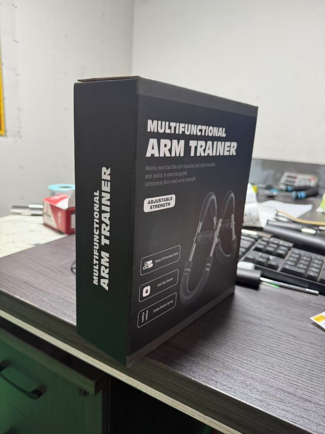 Portable Arm & Chest Strengthener β U-Shaped Resistance Bar for Bodybuilding & Fitness
