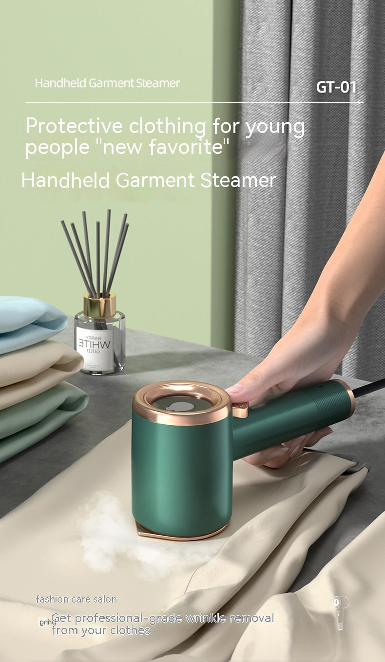 Mini Portable Garment Steamer – Handheld Fabric Wrinkle Remover for Home & Travel