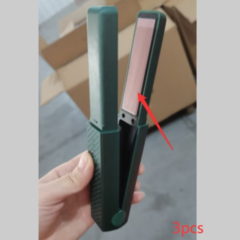 Cordless Hair Straightener & Curler – Portable 2-in-1 Ceramic Styler