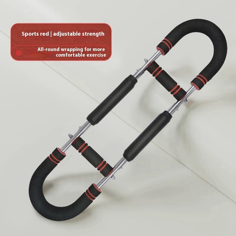 Portable Arm & Chest Strengthener – U-Shaped Resistance Bar for Bodybuilding & Fitness