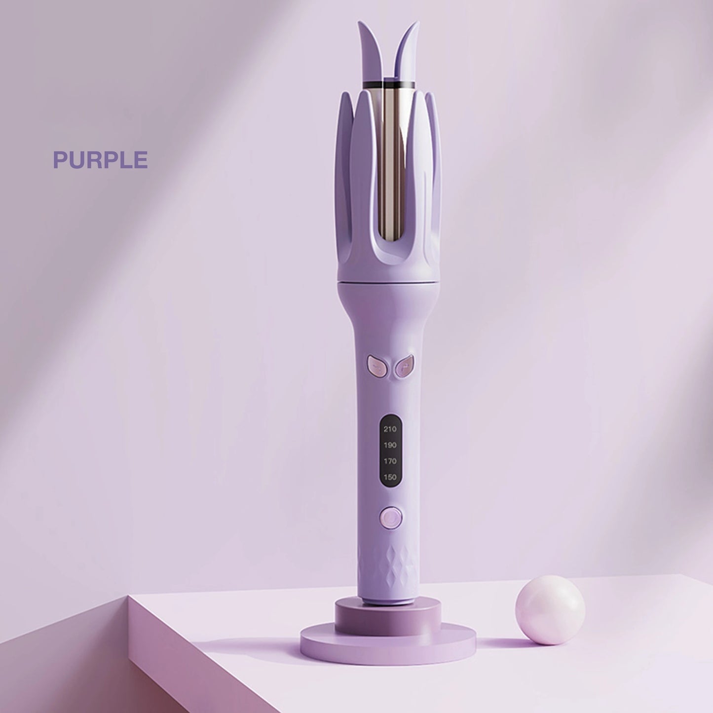 Automatic Hair Curler – 28mm Barrel with 4 Heat Modes, Ionic Care & Smart Timer