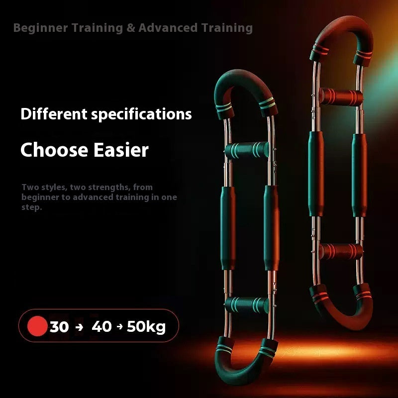 Portable Arm & Chest Strengthener – U-Shaped Resistance Bar for Bodybuilding & Fitness