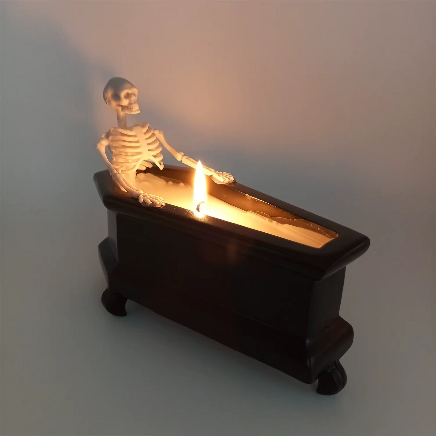 Creative Candles Bubble Bath Skull Skeleton Halloween Decoration Ornaments