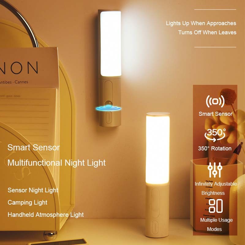 Smart LED Night Light – Motion Activated Lamp for Bedroom, Kitchen & Wardrobe
