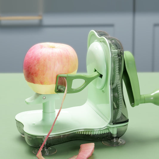2-in-1 Manual Fruit & Vegetable Peeler – Multifunctional Cutter & Processor
